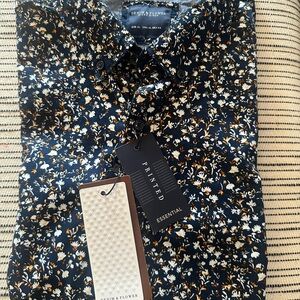 Denim & Flower Ricky Singh long sleeves men’s shirt, XL  100% cotton NEW